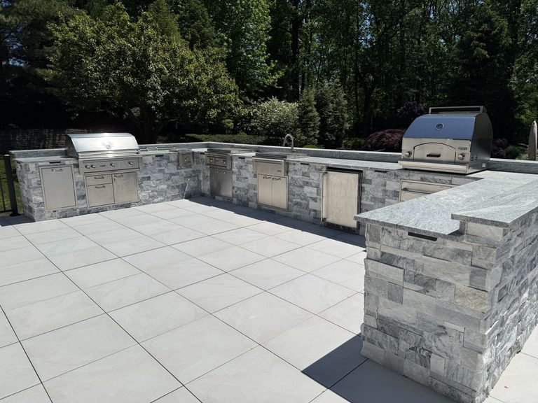 Custom Tiled Decks